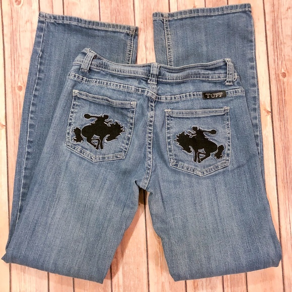 cowgirl tuff wild and wooly jeans